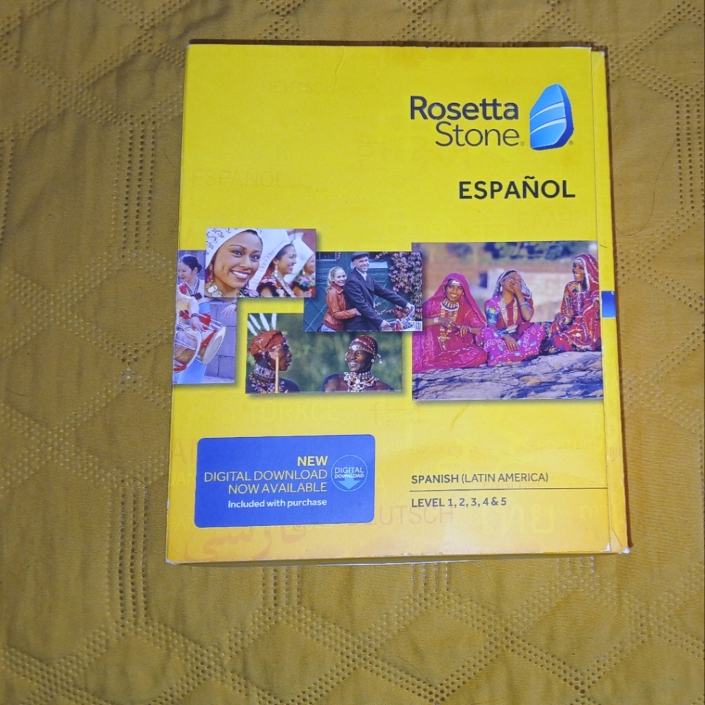 ROSETTA STONE SPANISH CDs